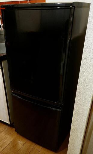 シャープ 冷蔵庫 137L SJ-D14A-B