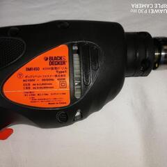 BLACK＆DECKER  振動 ドリル BMR450  中古の画像