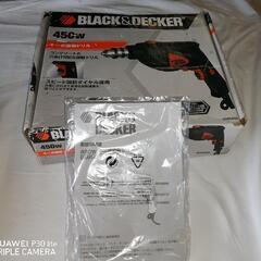 BLACK＆DECKER  振動 ドリル BMR450  中古の画像