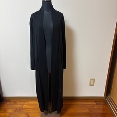 ルーミーズ　ブラック ロングカーディガン 長袖