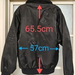 👩ジャンバー(Мサイズ)/通勤用に【表側は割りと美品】の画像