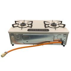 リンナイ ガスコンロ【LPガス用】RTE597BEL 2021年製 中古の画像