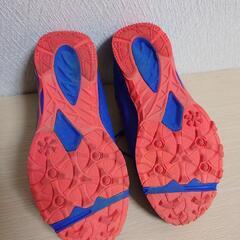 asics レーザービーム LAZERBEAM 23cm キッズ 子供靴 スニーカー 中古品の画像