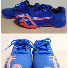 asics レーザービーム LAZERBEAM 23cm キッズ 子供靴 スニーカー 中古品の画像