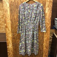 【A546】ワンピース mina perhonen 総柄 サイズ38  中古 衣類 和歌山 岩出市 紀の川市 海南市の画像