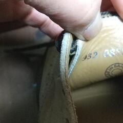 バックスキン　 革靴の画像