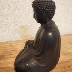 鎌倉大佛殿 仏像 　金属　15cm 縁起物の画像
