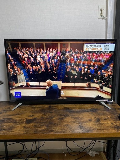 43インチ液晶テレビ　