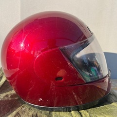 【GO-583】SHOEI ヘルメット TSV フルフェイス Lサイズ 93年製の画像