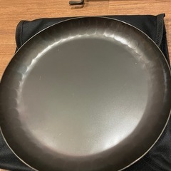 早い者勝ち‼️🏕️3点セット‼️ファイヤーグリルパン〜22cm 25cm 収納袋付き‼️の画像