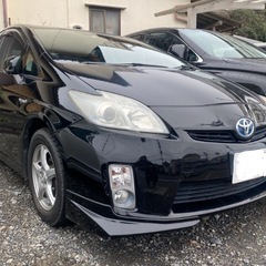キャンセル後、再出品！H 22年プリウスS .車検あり社外フロン...