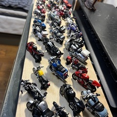 バイク　ミニチュア　ハーレー他　44台
  の画像