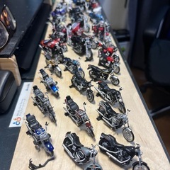 バイク　ミニチュア　ハーレー他　44台
  の画像