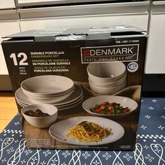 【※譲渡先決定】DENMARK デンマークディナーウェア 12枚...