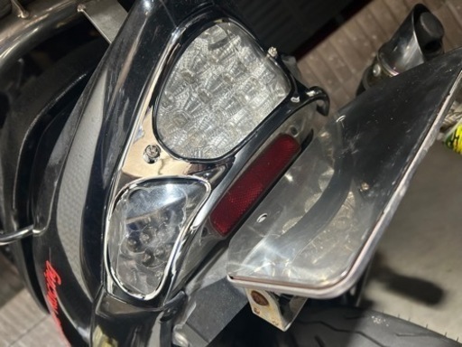 アドレス V125G gメッキ テールレンズカバー テールランプ