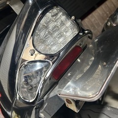 アドレス V125G gメッキ テールレンズカバー テールランプ...
