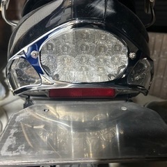 アドレス V125G gメッキ テールレンズカバー テールランプ ガーニッシュの画像