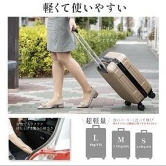 スーツケース新品の画像