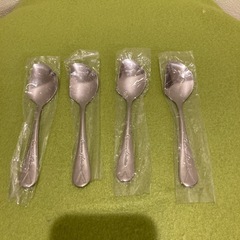 【未使用】スプーン🥄 アイスデザート用 4本