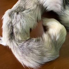 【GO-597】 フォックス ショール ファー マフラー 顔 手足の画像
