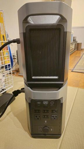 [成立しました]エコフローデルタ2・専用エクストラバッテリー