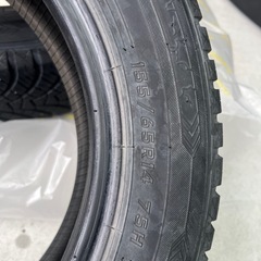 ダンロップオールシーズンタイヤ155/65r14の画像