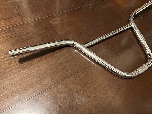BMXハンドル（自転車用 クロームメッキ バーハンドル BMX）