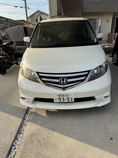 車検R8年8月エリシオン