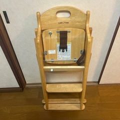 【引渡し決定】ベビー用ダイニングチェアの画像
