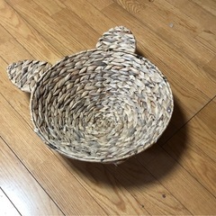差し上げます　ウォーターヒヤシンスネコ鍋　猫かご 