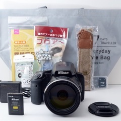 ★Nikon COOLPIX P900★Wi-Fi内蔵●人気●月もくっきり  1ヶ月動作補償あり！ 安心のゆうパック代引き発送！ 送料、代引き手数料無料！の画像