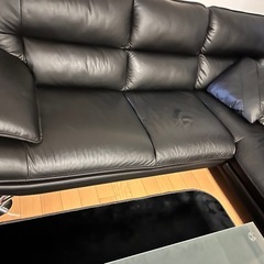 ニトリ　ロゾ4 カウチソファー ３人掛け　　　
の画像