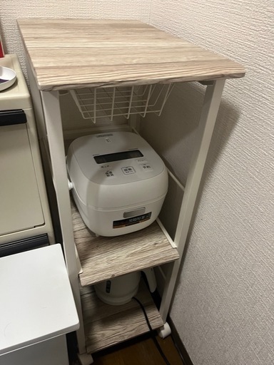 決まりました キッチンワゴン