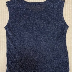 【値下げ】シフォンボレロ（９号黒）＆ラメのタンクトップ（９号黒）の画像