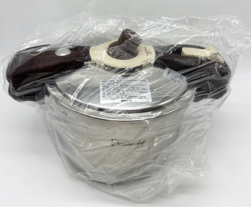未使用◆家庭用両手圧力鍋◆エスプレッソスリッタ◆5.5Ｌ