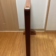 木の衝立の画像