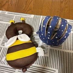ごっつん防止ヘルメット　2点セット　転倒防止　セーフティグッズ