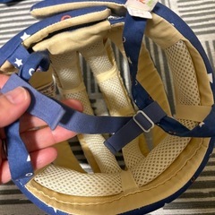 ごっつん防止ヘルメット　2点セット　転倒防止　セーフティグッズの画像