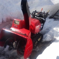 ホンダ ハイブリッド除雪機 HSS1170i J 整備済み 中古機①の画像