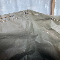 米軍　防水円筒形収納袋(引き紐付き)の画像
