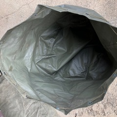米軍　防水円筒形収納袋(引き紐付き)の画像