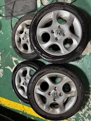 タイヤばり山　ライフから取り外し2023年タイヤ