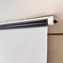 【電動スクリーン】ナビオ NAVIO 120インチ 電動スクリーン リモコン付き 美品の画像