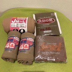 タイツ　40デニール　まとめて