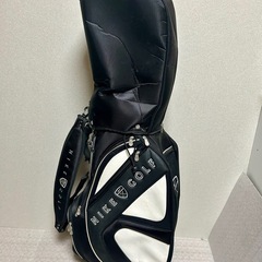NIKE GOLF ゴルフバッグ ブラック ホワイト キャディバ...