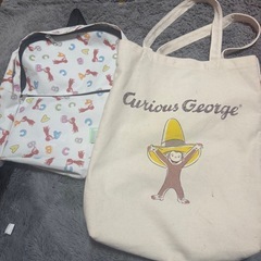 おさるのジョージ リュック トートバッグ