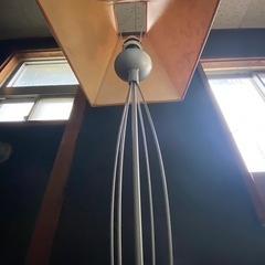 アンティーク スタンドライト 動作確認済の画像