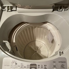 HITACHI 全自動洗濯機 NW-KQ42形 4.2kgの画像