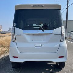 全込み30万円！EKスペースカスタム 車検長い！最上級グレード ターボ 両側電動スライド フルセグTVナビ ETC ワンオーナー 15インチ純アルミの画像