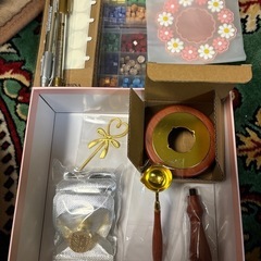 お値下げシーリングスタンプセットの画像